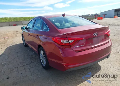 2016 Hyundai Sonata Se from USA, damaged, VIN 5NPE24AF2GH330424